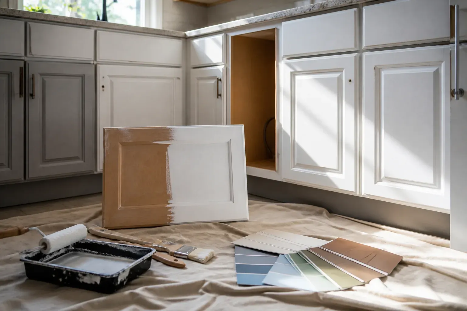 How Much Does Cabinet Painting Cost? FAQ