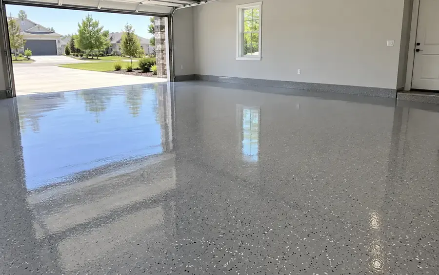 Epoxy Flooring Installation by Walker Painting on Long Island